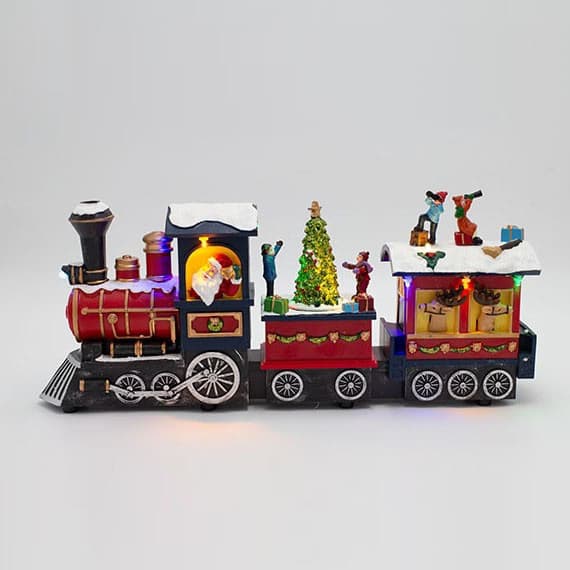 ΤΡΑΙΝΑΚΙ, EUROLAMP 600-47934 ΜΕ ΦΩΣ ΚΑΙ ΚΙΝΗΣΗ, ΜΠΑΤΑΡΙΑΣ, 38.2x8.3x17.5cm