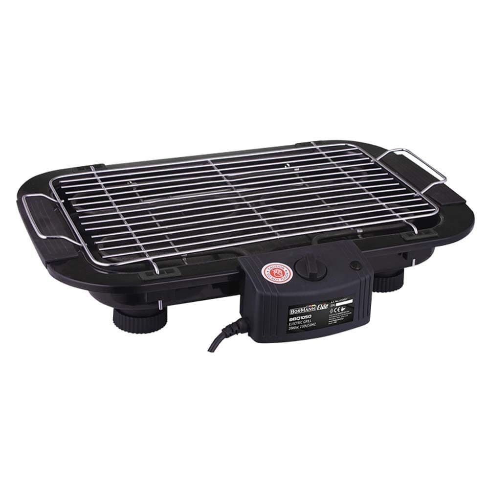 ΕΠΙΤΡΑΠΕΖΙΑ ΨΗΣΤΙΕΡΑ Bormann BBQ 1050 2000W ΜΕ ΘΕΡΜΟΣΤΑΤΗ 38x23cm - εικόνα 1
