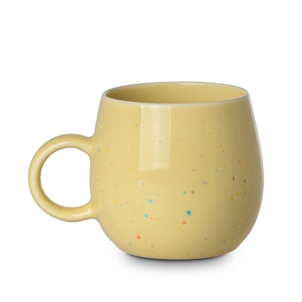 ΚΟΥΠΑ SPECKLE POP NEW BONE ESTIA 07-35433 480ml ΚΙΤΡΙΝΗ - εικόνα 1