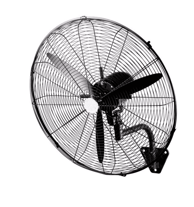 ΑΝΕΜΙΣΤΗΡΑΣ ΤΟΙΧΟΥ ΜΕΤΑΛΛΙΚΟΣ AIRFUN 804642 180W Φ65cm ΤΗΛΕΧΕΙΡΙΖΟΜΕΝΟΣ ΜΑΥΡΟΣ - εικόνα 1